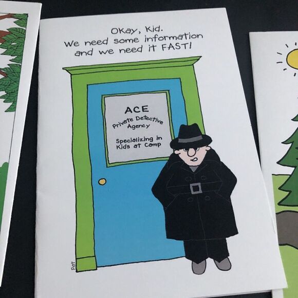 Patsy Card Shop Kamp Kids Sending Love 6 Cards + Envelopes With Envelopes New - Picture 9 of 12